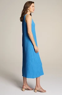 wearever crinkle-textured maxi dress