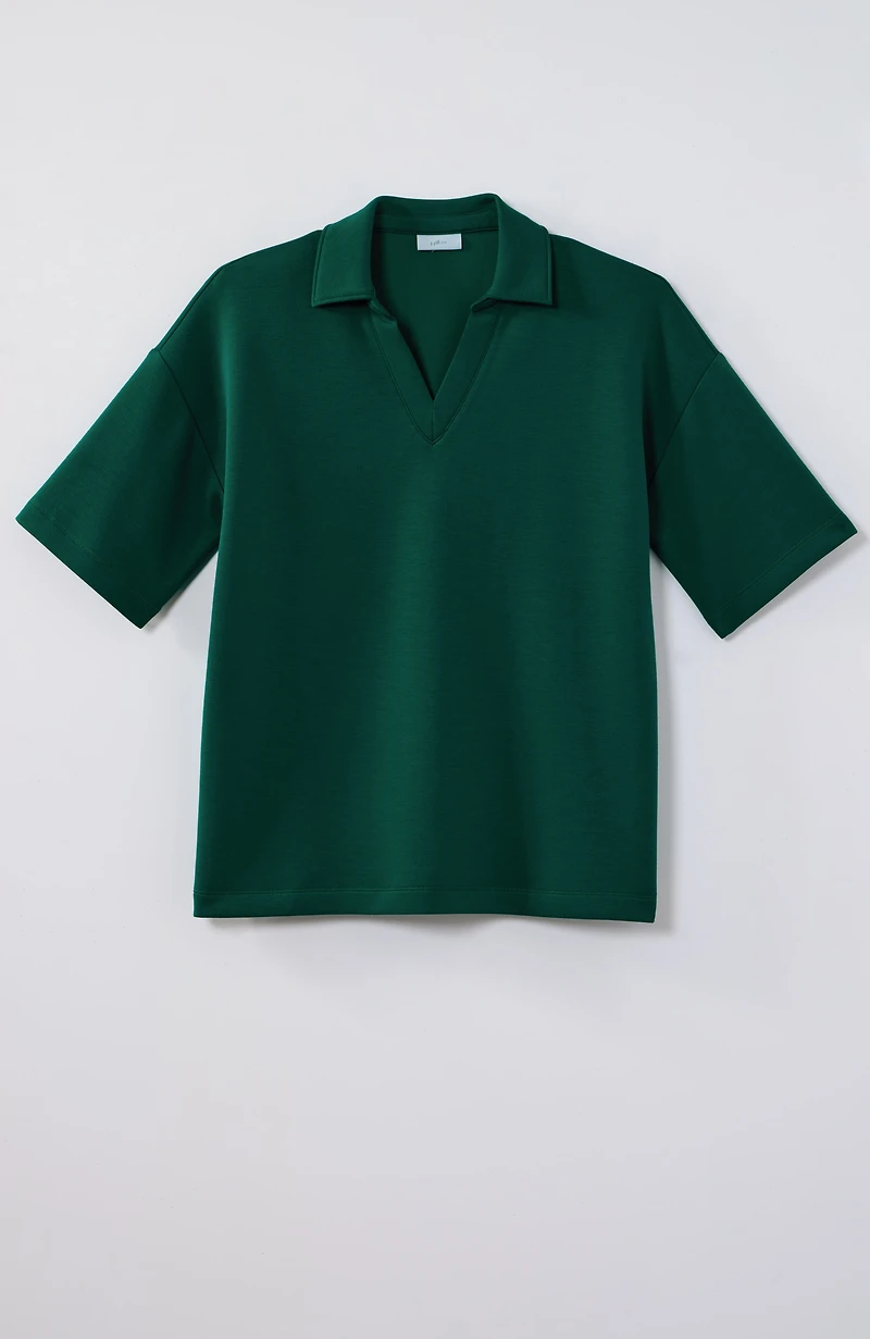 fit elevation knit polo