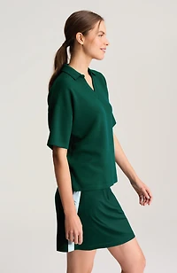 fit elevation knit polo