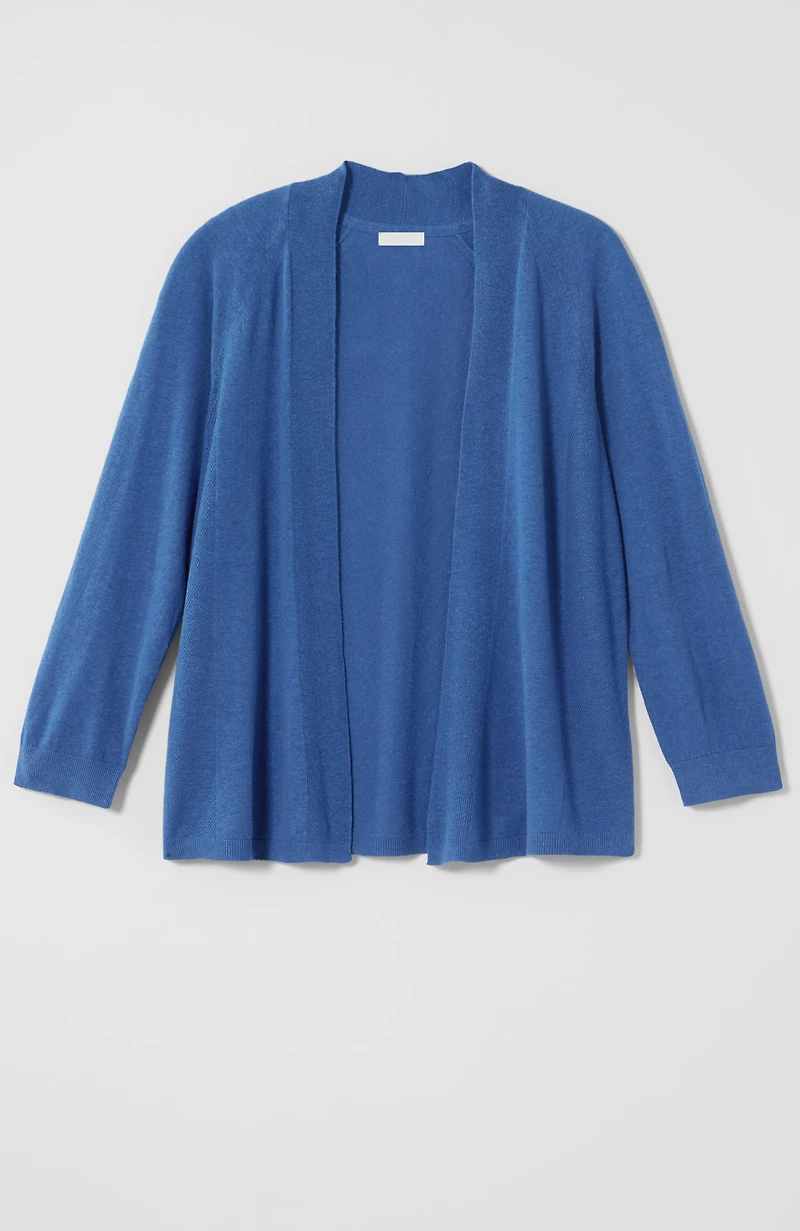 fine-textured-seams open-front cardi