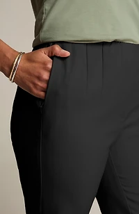 curvy-fit versatile cotton-stretch slim-leg pants