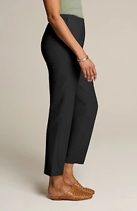 curvy-fit versatile cotton-stretch slim-leg pants