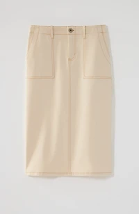 expedition denim skirt