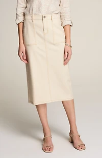 expedition denim skirt