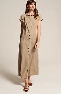 savanna maxi shirtdress