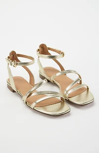 amelia crisscross strappy sandals