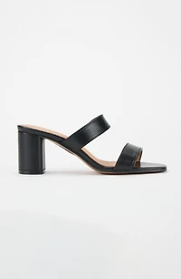 sadie double-banded heels