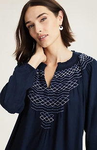 hand-smocked top
