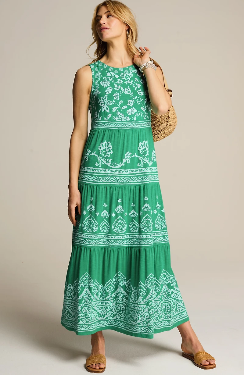 nomad tiered dress