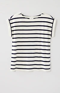 easy boat-neck tee