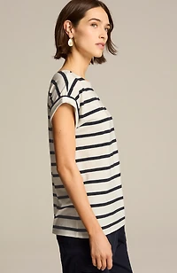 easy boat-neck tee