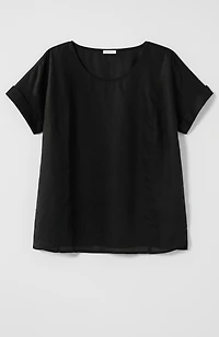 pure jill linen popover top