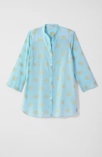 pure jill jacquard tunic