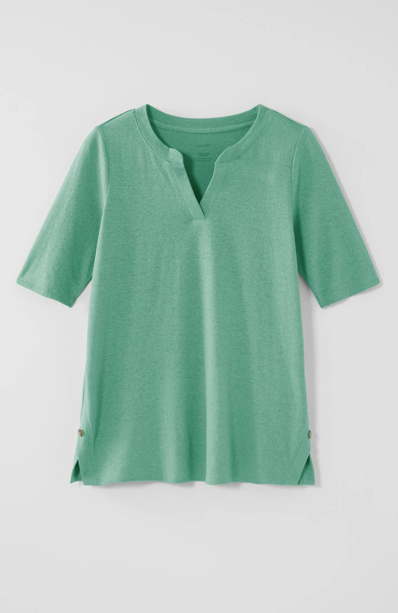pure jill hemp & cotton top