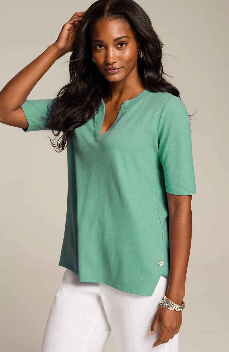 pure jill hemp & cotton top