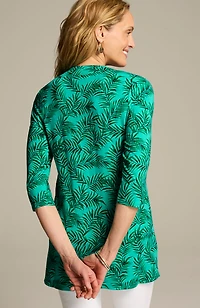 wearever layered v-neck tunic