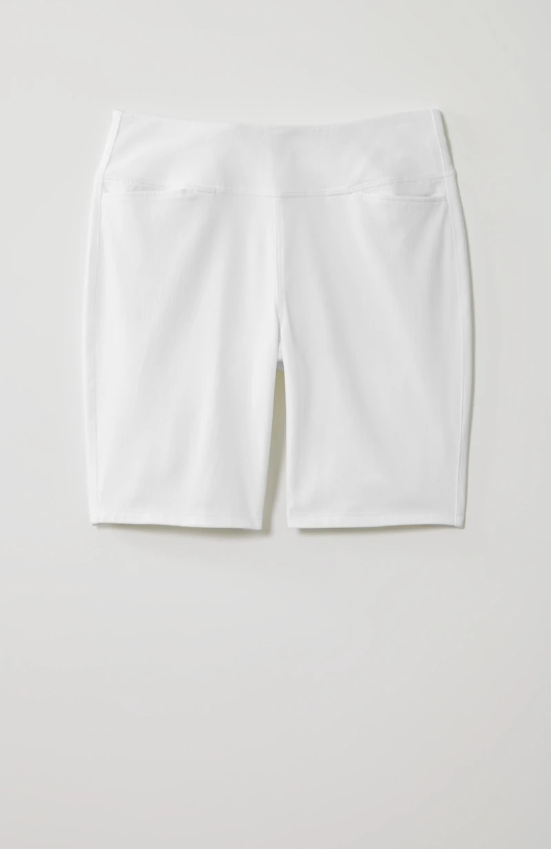 wearever smooth-fit knit jean city shorts