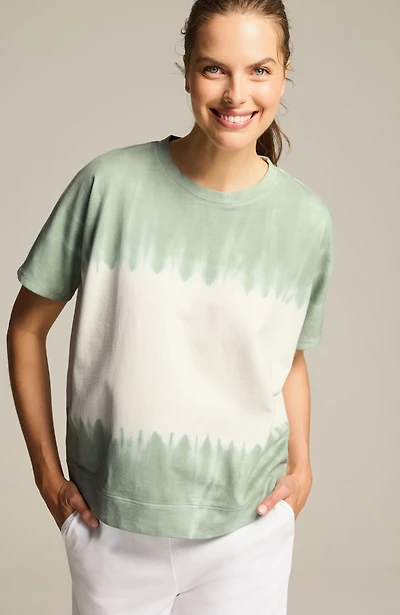 fit relaxed short-sleeve pullover