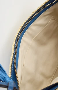 convertible embroidered wristlet