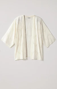 breezy eyelet jacket