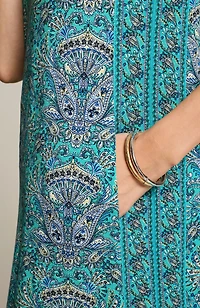 button-back maxi dress