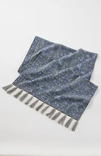 cotton block-printed scarf