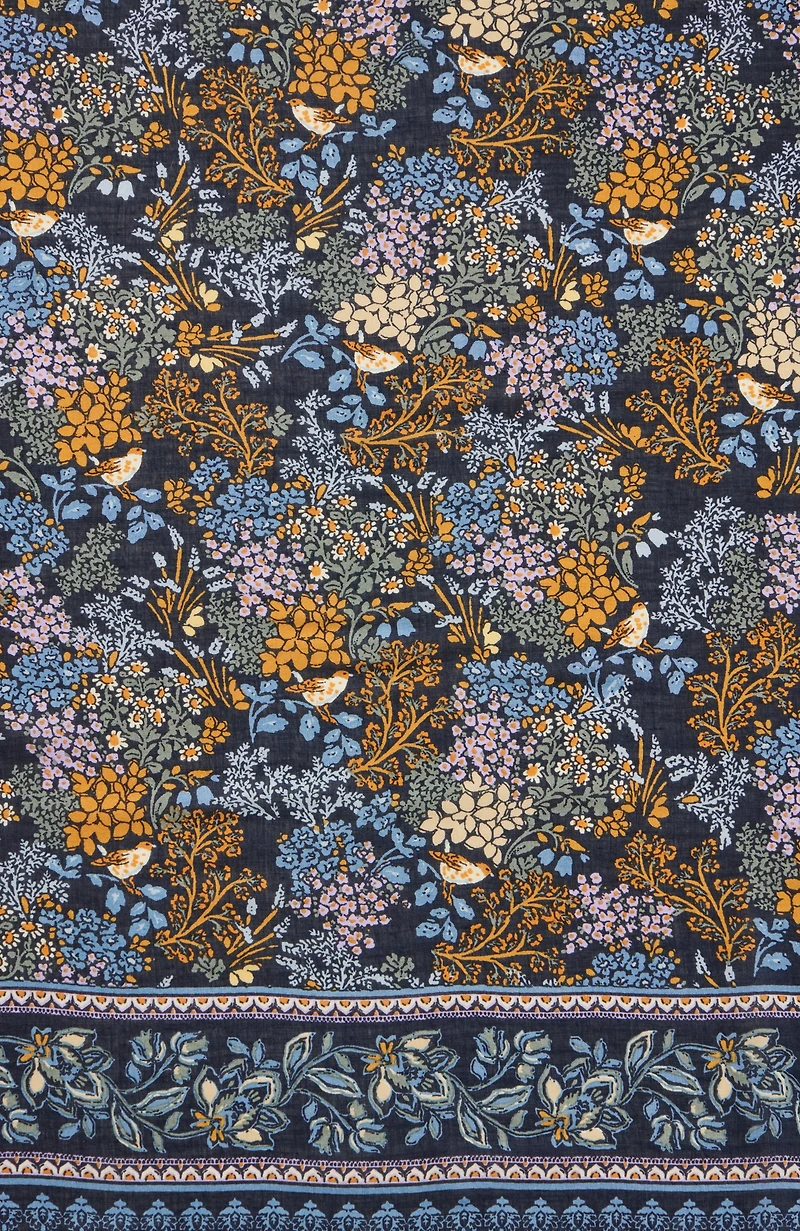 autumn square scarf