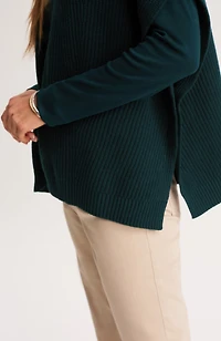 versatile tweed poncho