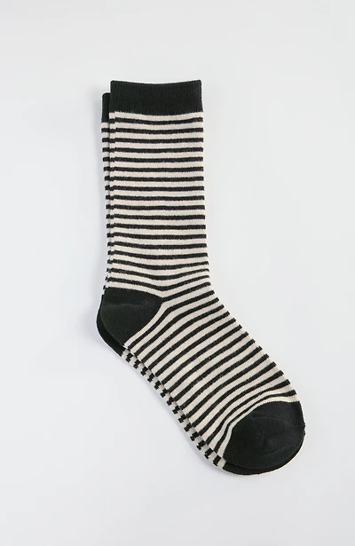 classic stripe crew socks
