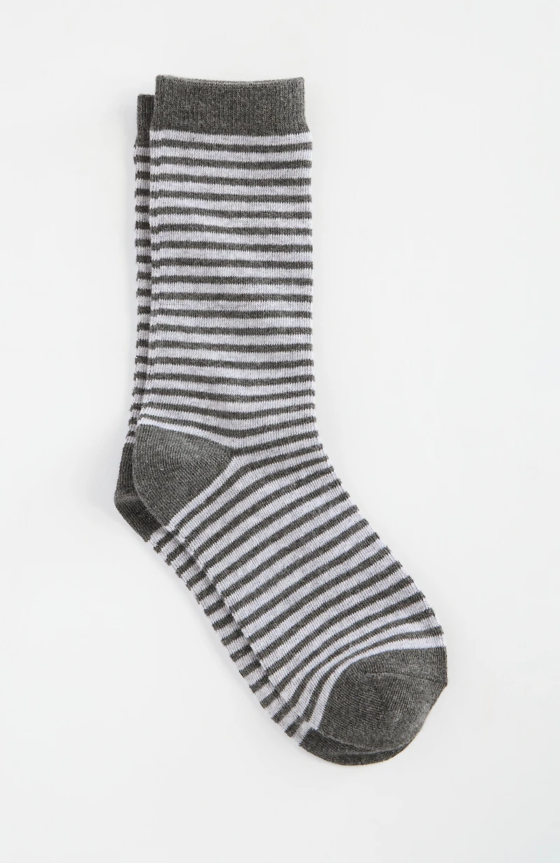 classic stripe crew socks