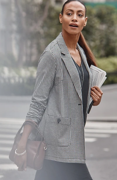 wearever jacquard blazer jacket