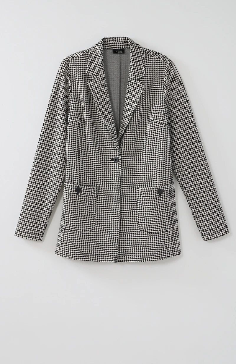 wearever jacquard blazer jacket