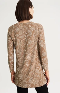 wearever notch-neck tunic