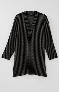 wearever marled-stripes tunic