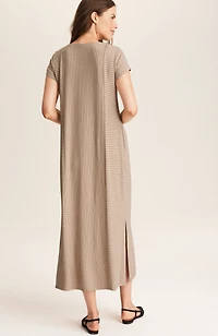 wearever mixed-stripe maxi dress