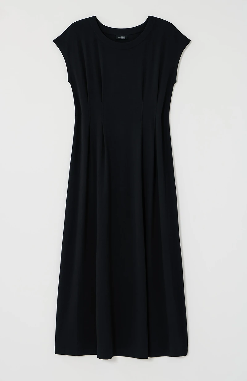 wearever pleated-waist dress