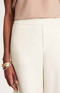 wearever double-face jersey-knit trousers