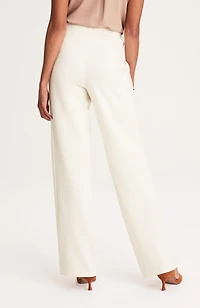 wearever double-face jersey-knit trousers
