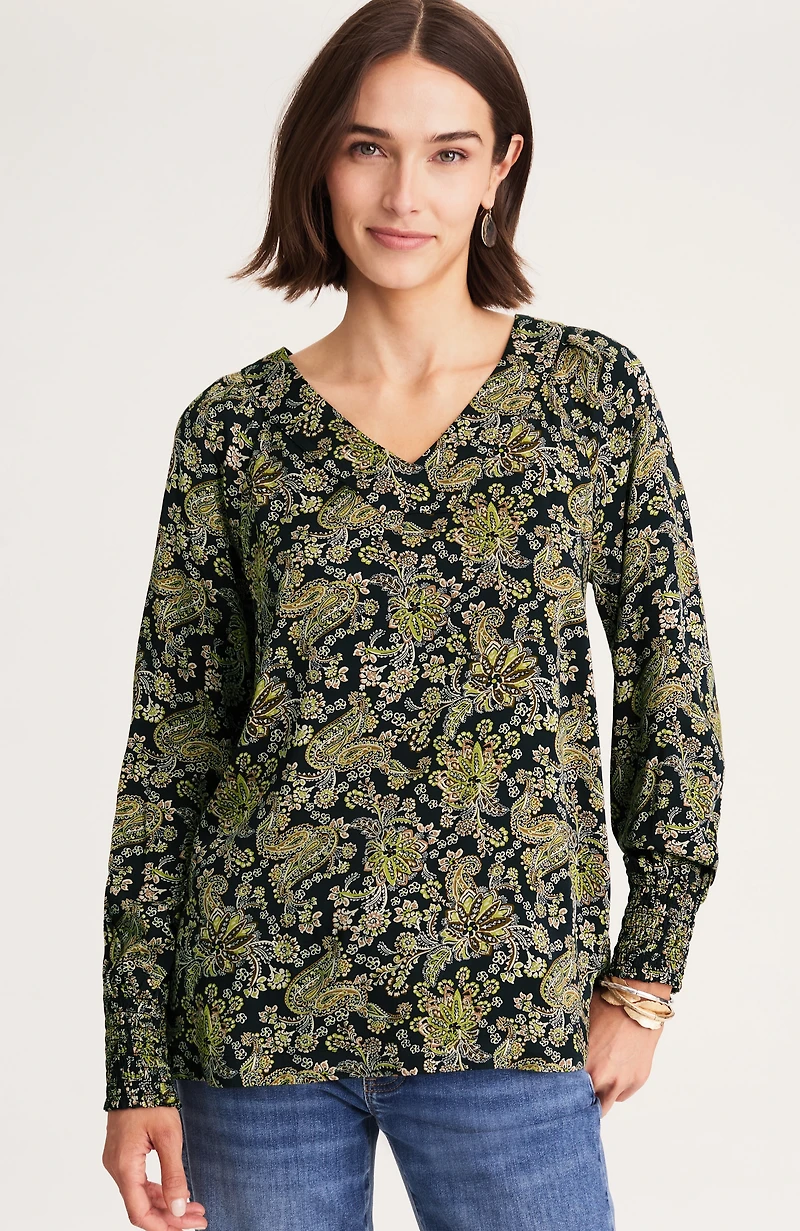 satin printed popover