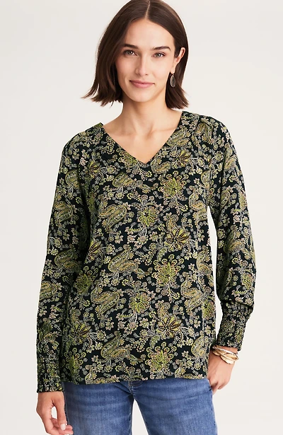 satin printed popover