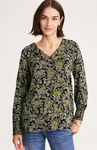 satin printed popover