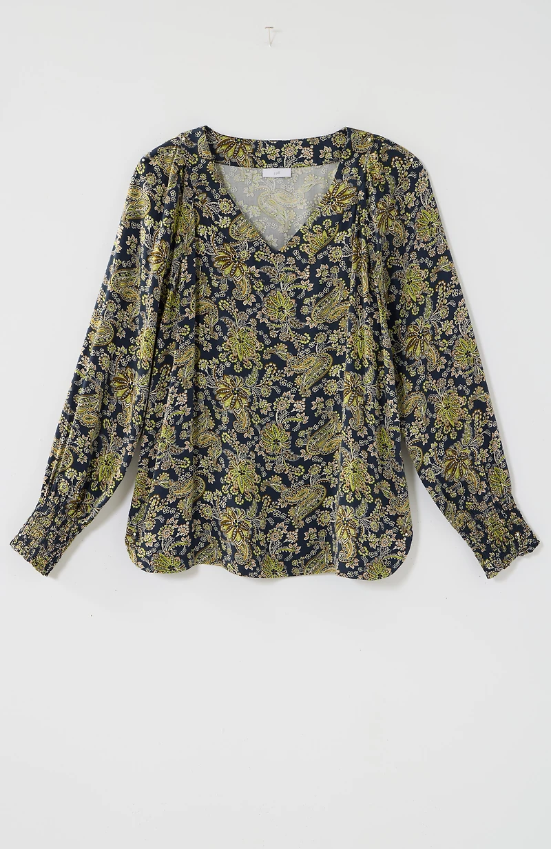 satin printed popover