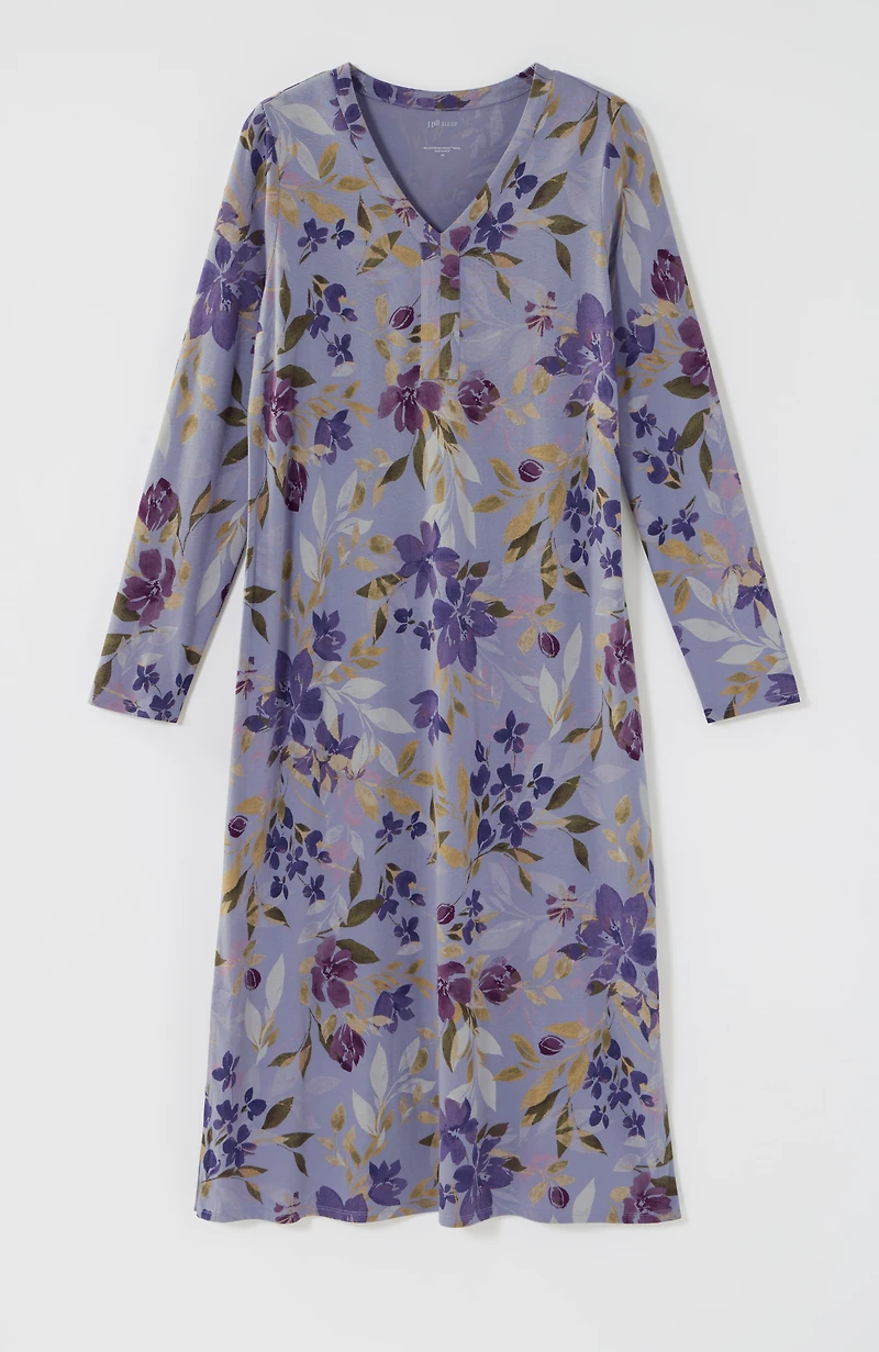 sleep ultrasoft a-line gown