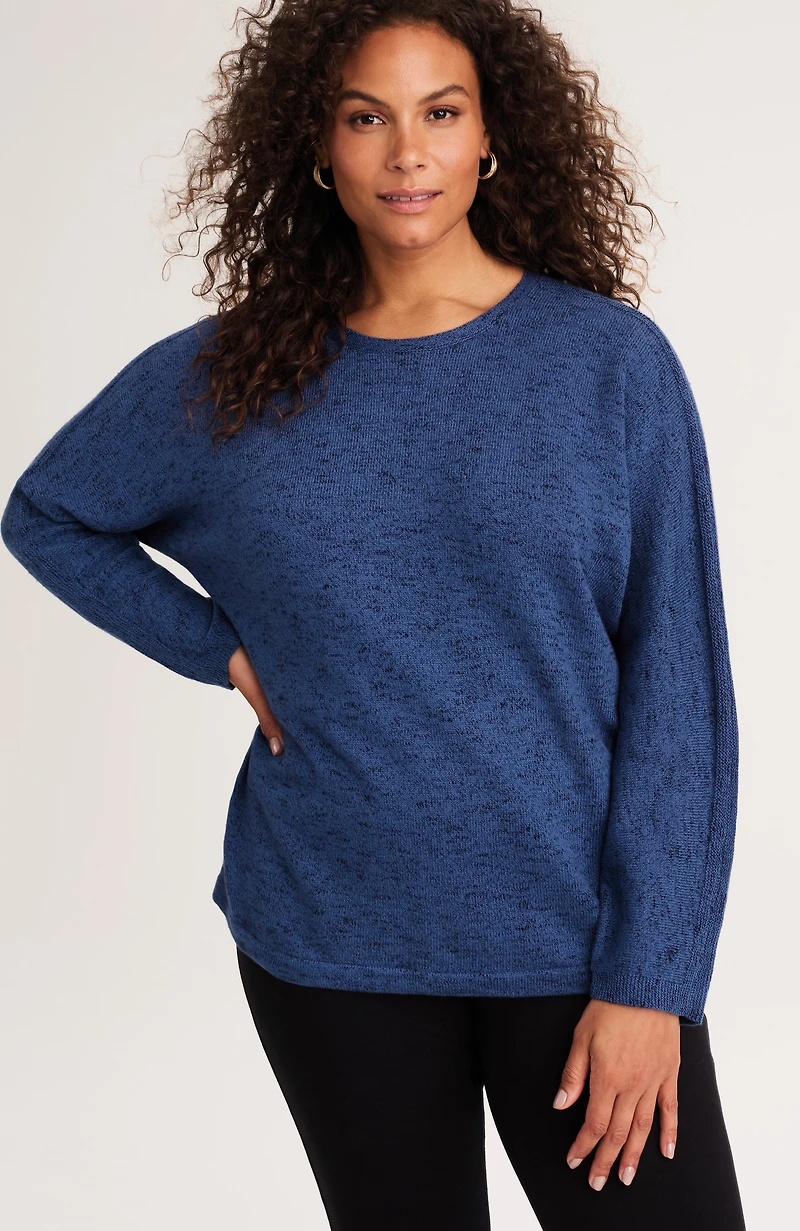 wearever marled dolman sweater