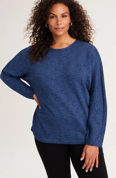 wearever marled dolman sweater