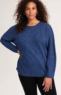 wearever marled dolman sweater