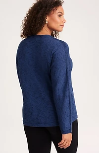 wearever marled dolman sweater
