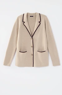 wearever double-knit sweater-jacket