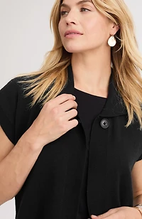 collared gilet