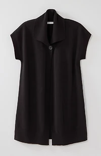 collared gilet